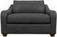 La-Z-Boy® Charlie Navy Leather Chair and a Half-1