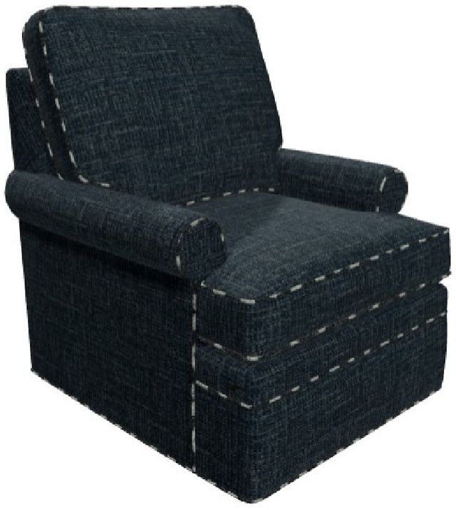 Craftmaster® Customizable Soft Haven Accent Swivel Chair-2
