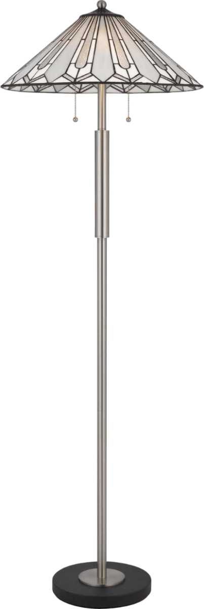 CAL Lighting & Accessories Tiffany Bronze Floor Lamp-2