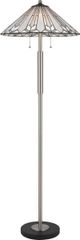 CAL Lighting & Accessories Tiffany Bronze Floor Lamp-2