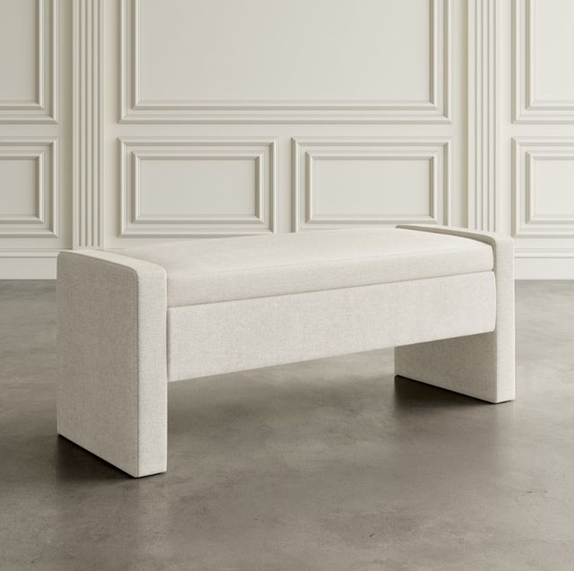 Jofran Inc. Braun Natural Storage Bench-1