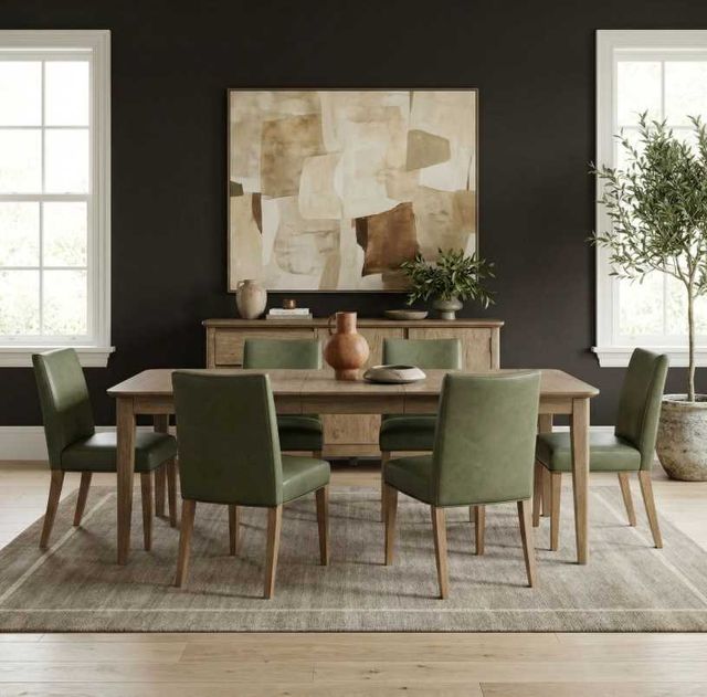 Liberty Furniture Hendrix Place 7-Piece Natural Rectangular Dining Table Set-1