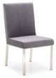 VIG Furniture Modrest Reba 2-Piece Gray/Stainless Steel Dining Chair Set-0
