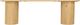 Moe's Home Collection Povera Natural Oak Dining Bench-1