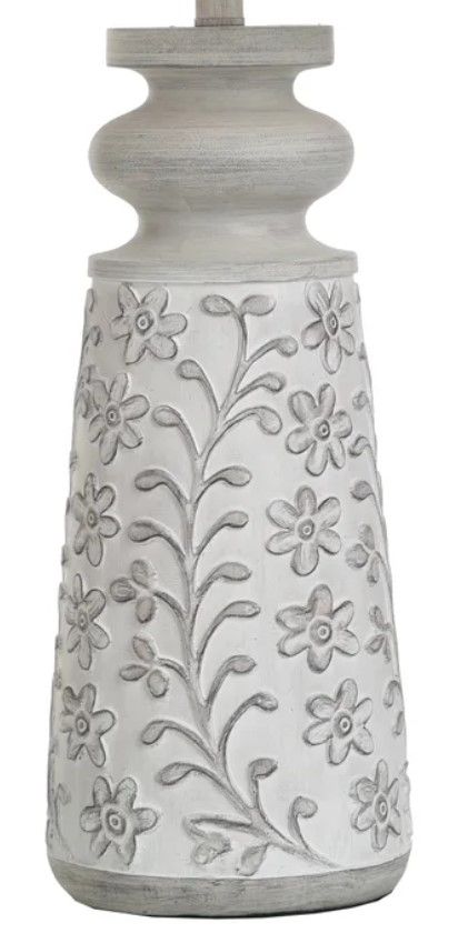 StyleCraft Grayson/Rubbed White Table Lamp-2