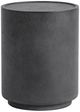 Classic Home Darsa Dark Gray Concrete Outdoor Accent Table-0
