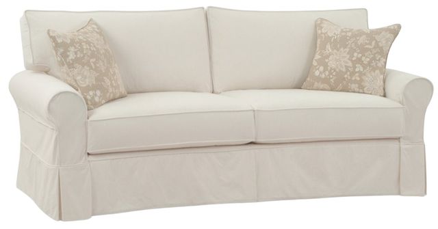 Four Seasons Customizable Alexandria 2-Seat Slipcovered Grande Sofa-0
