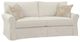 Four Seasons Customizable Alexandria 2-Seat Slipcovered Grande Sofa-0