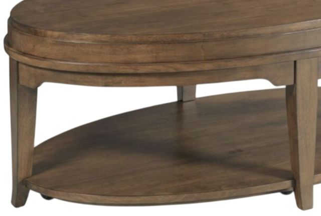 England Furniture Nicolette Brown Oval Cocktail Table-1