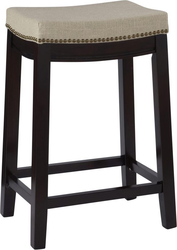 Linon Claridge Brown Counter Stool-0