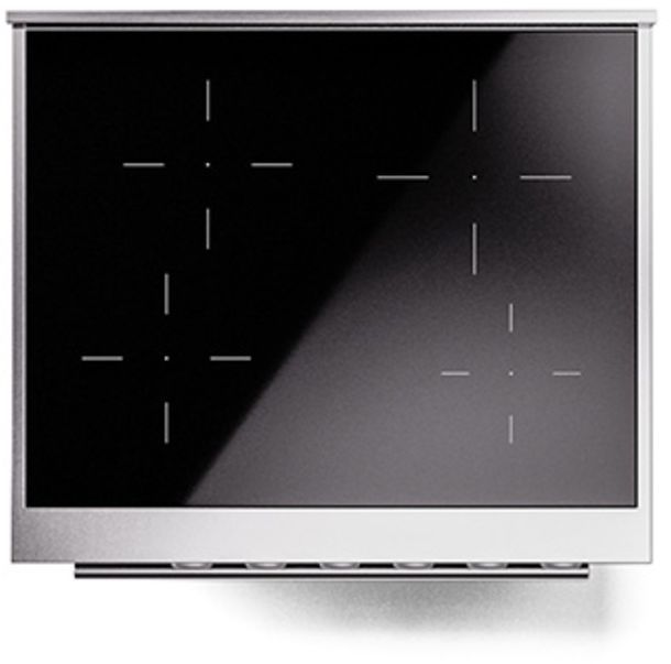 Ilve® Professional Plus II 30" Graphite Matte Pro Style Induction Range-3