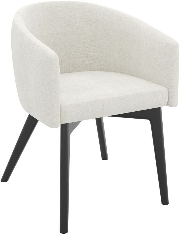 Canadel Downtown Peppercorn Washed Upholstered Fixed Chair-0