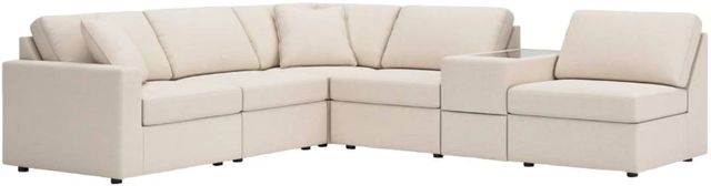 Signature Design by Ashley® Modmax 6-Piece Oyster Modular Sectional with Storage Console-0
