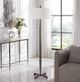 Uttermost® Counteract Aged Black Floor Lamp-1