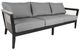 CabanaCoast® Customizable Cove Synthetic Fiber Outdoor Sofa-0