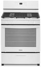 Whirlpool® 30" White Freestanding Gas Range-0
