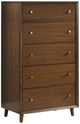 Flexsteel® Ludwig Walnut Drawer Chest-0