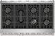 Thor Kitchen® X Series 48" Stainless Steel Freestanding Pro Style Gas Range-5