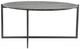Zuo® Modern Mcbride Gray Marbel Coffee Table with Black Base-1