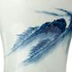 A & B Home Blue/White Windswept Ginger Jar-4