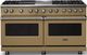 Viking® 5 Series 60" Golden Hour Pro Style Dual Fuel (NG) Range with Polished Chrome Trim-0