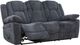 Primo™ International Anakin Dark Grey Manual Reclining Sofa with Lever-1
