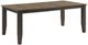 Intercon Beacon Black/Walnut Dining Table with Extension Leaf-0