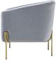 ACME Furniture Carlson Gold/Gray Accent Chair -4