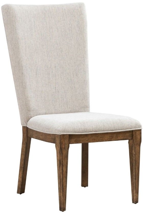 Liberty Furniture Carolina Park Amber Brown/Cream Dining Side Chair-0