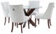 Powell® Auden 5-Piece Beige/Espresso Dining Table Set -0