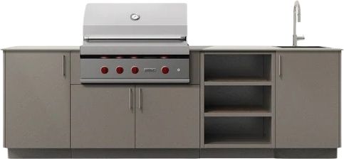 Urban Bonfire® Mist 36 111" Clay Outdoor Kitchen-0