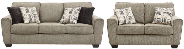 Benchcraft® McCluer 2-Piece Mocha Living Room Seating Set-0