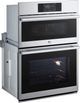 LG Studio 30" Printproof™ Stainless Steel Oven/Micro Combo Electric Wall Oven-3