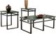 Signature Design by Ashley® Laney 3-Piece Black Occasional Table Set-0