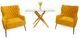 VIG Furniture Modrest Everly Yellow Accent Chair-4