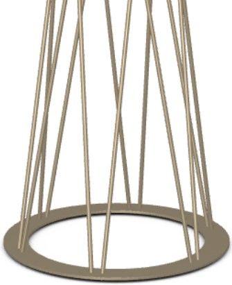 Amisco Customizable Calypso Walnut End Table-1