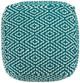 Signature Design by Ashley® Brynnsen Ivory/Teal Pouf-2