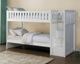 Homelegance® Galen White Twin/Twin Step Bunk Bed-1