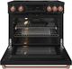 Thor Kitchen® Gordon Ramsay Collection 36" Black Pro Style Induction Range with Tilt Panel Touch Control and Rose Gold Trim-1