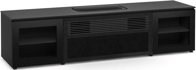 Salamander Designs® Oslo 245 Black Glass Projector Integrated Cabinet
