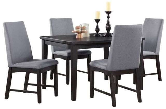 Urban Styles Furniture Maywood 5-Piece Espresso 48" Dining Set-0