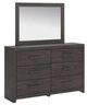Signature Design by Ashley® Prendonea Charcoal Dresser and Mirror-0