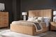 Universal Explore Home™ New Modern Walker Natural Oak Queen Panel Bed-1