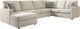 Signature Design by Ashley® Edenfield 3-Piece Linen Left-Arm Facing Sectional and Chaise-0