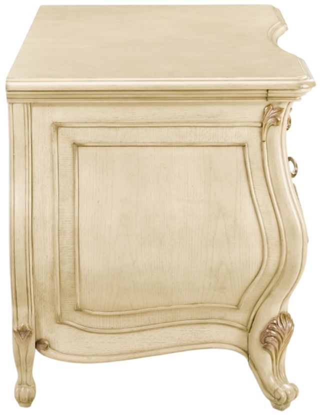 Michael Amini® Platine De Royale Champagne Vanity Desk-3