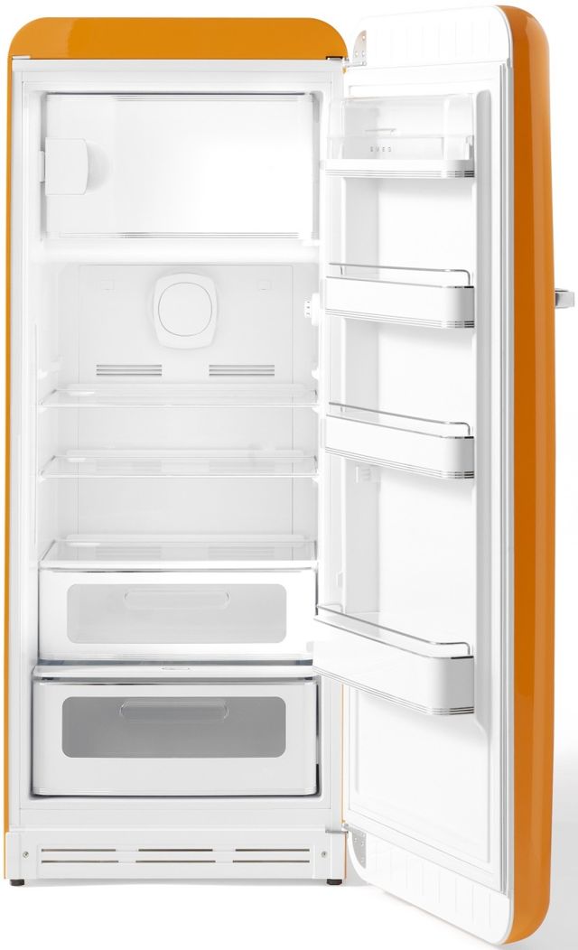 Smeg 50's Retro Style 9.9 Cu. Ft. Veuve Clicquot Compact Refrigerator-1