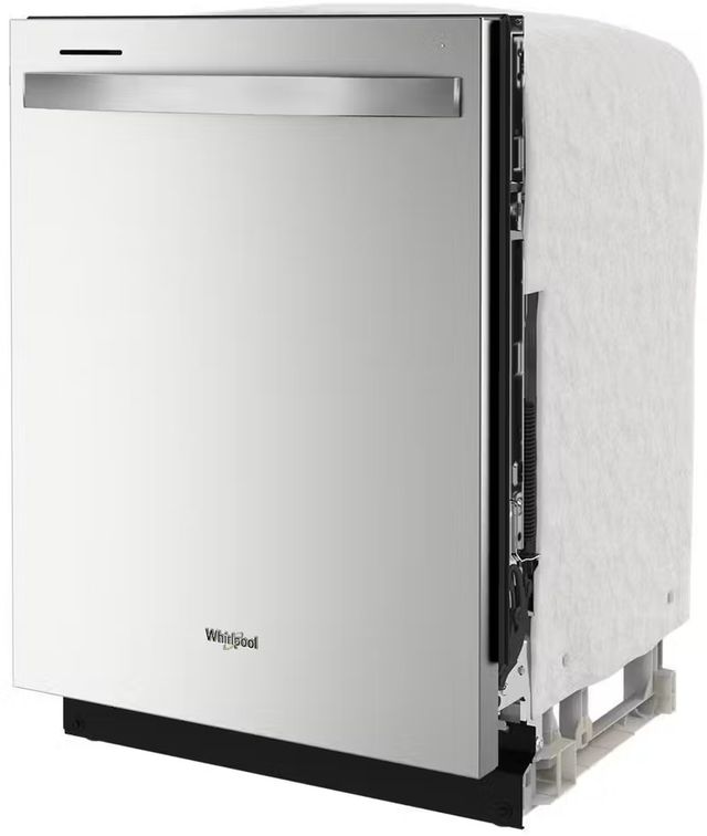Whirlpool® 24" Stainless Steel Top Control Built-In Dishwasher with Spin & Load Rack and AI Intelligent Wash-3