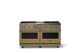 Viking® 5 Series 60" Golden Hour Pro Style Dual Fuel (NG) Range with Brushed Brass Trim-0