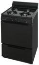 Premier 24" Black Freestanding Gas Range-1