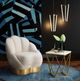 TOV Furniture Bloom Cream Chair-4